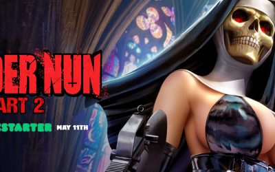 Murder Nun #2 is Live on Kickstarter!
