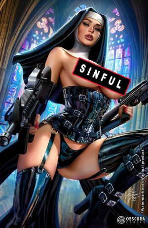 Murder Nun #2 Cathedral Sinful Edition Ltd 200