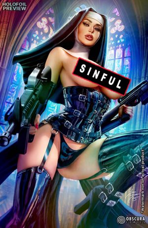 HOLOFOIL Murder Nun #2 Cathedral Sinful Edition Ltd 10