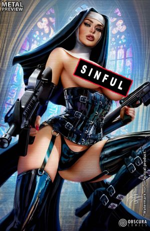 METAL Murder Nun #2 Cathedral Sinful Edition Ltd 10