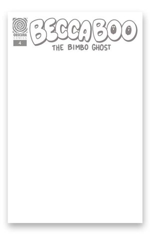 Becca Boo #4 Blank Sketch Cover