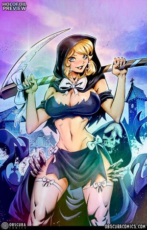 Becca Boo #4 HOLOFOIL Death Becca Nice Edition Ltd 15
